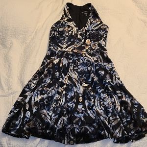 Maggy London Velvet Design Dress